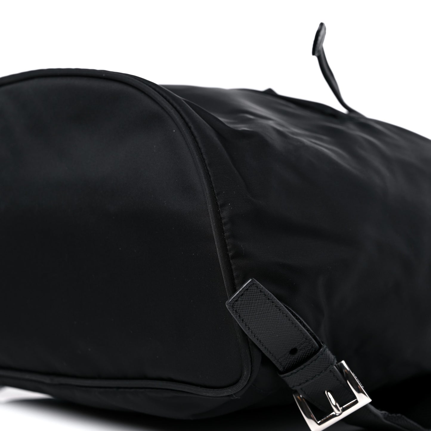 Nylon Tessuto Saffiano Backpack Black