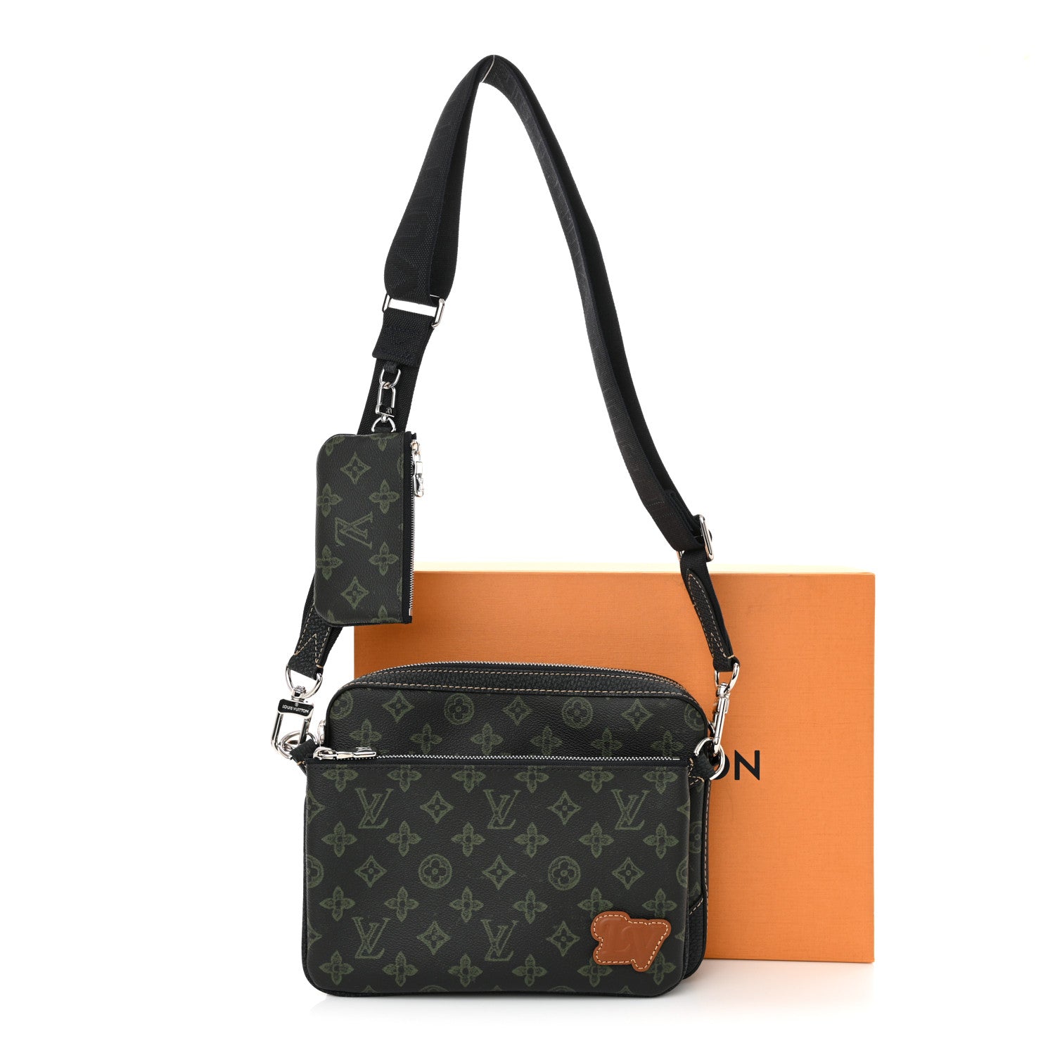 Louis Vuitton Monogram Trio Messenger Dark Green 12 of 12