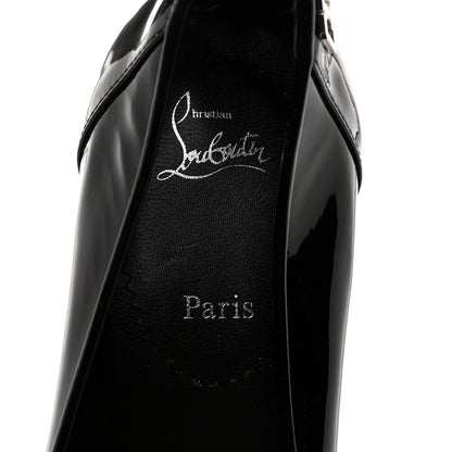 Christian Louboutin Patent Sporty Kate 85 Pumps 40 Black 6 of 8