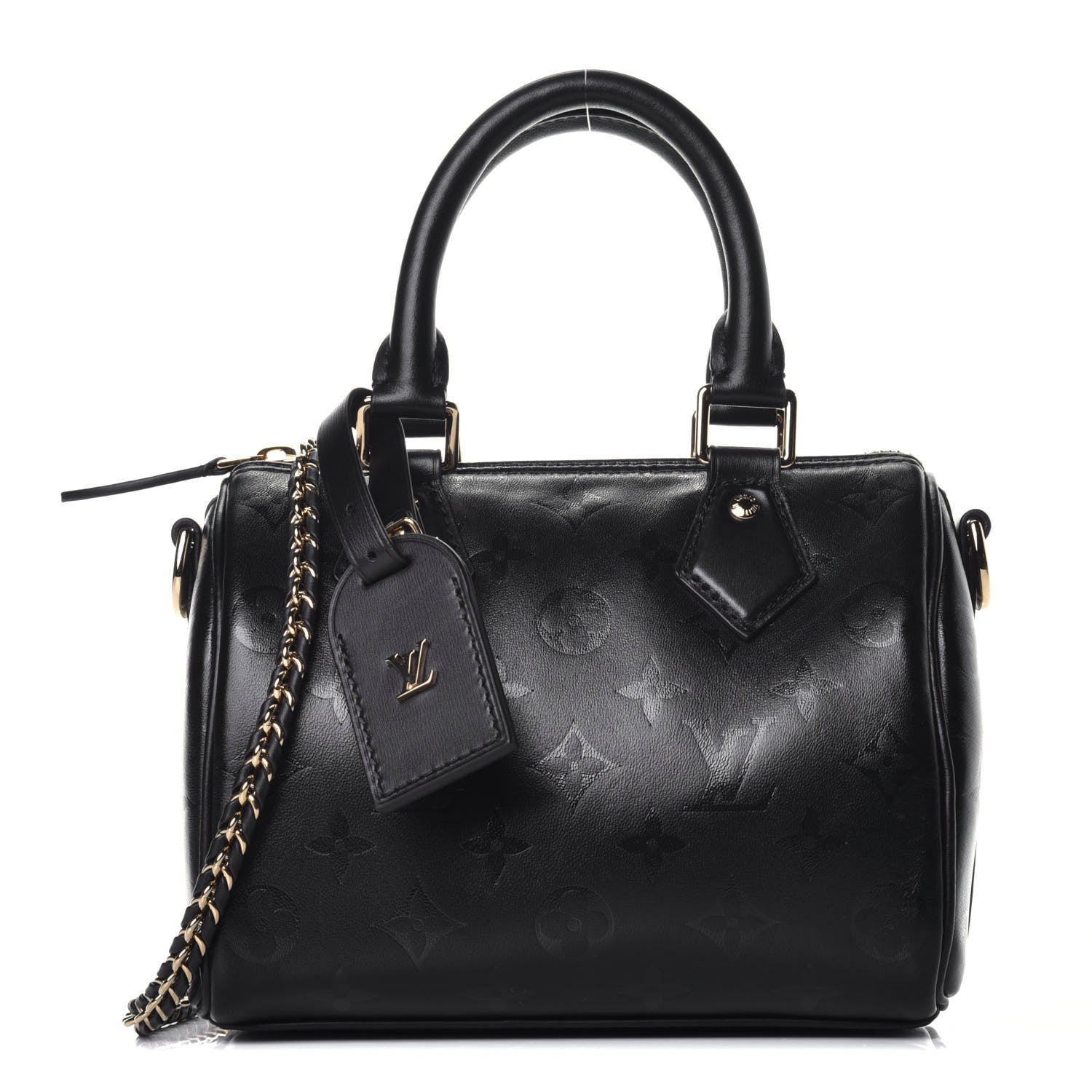 Louis Vuitton Monogram Ink Speedy BB Black 1 of 11