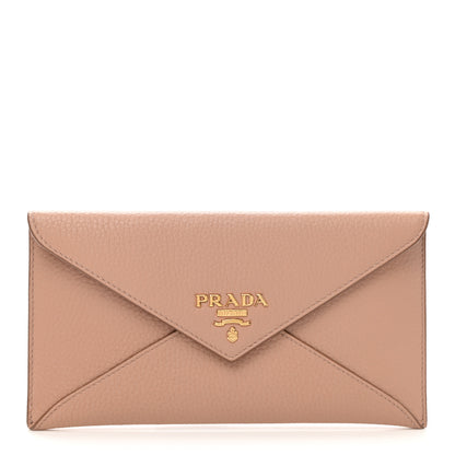 Prada Vitello Move Envelope Wallet Cammeo 1 of 8