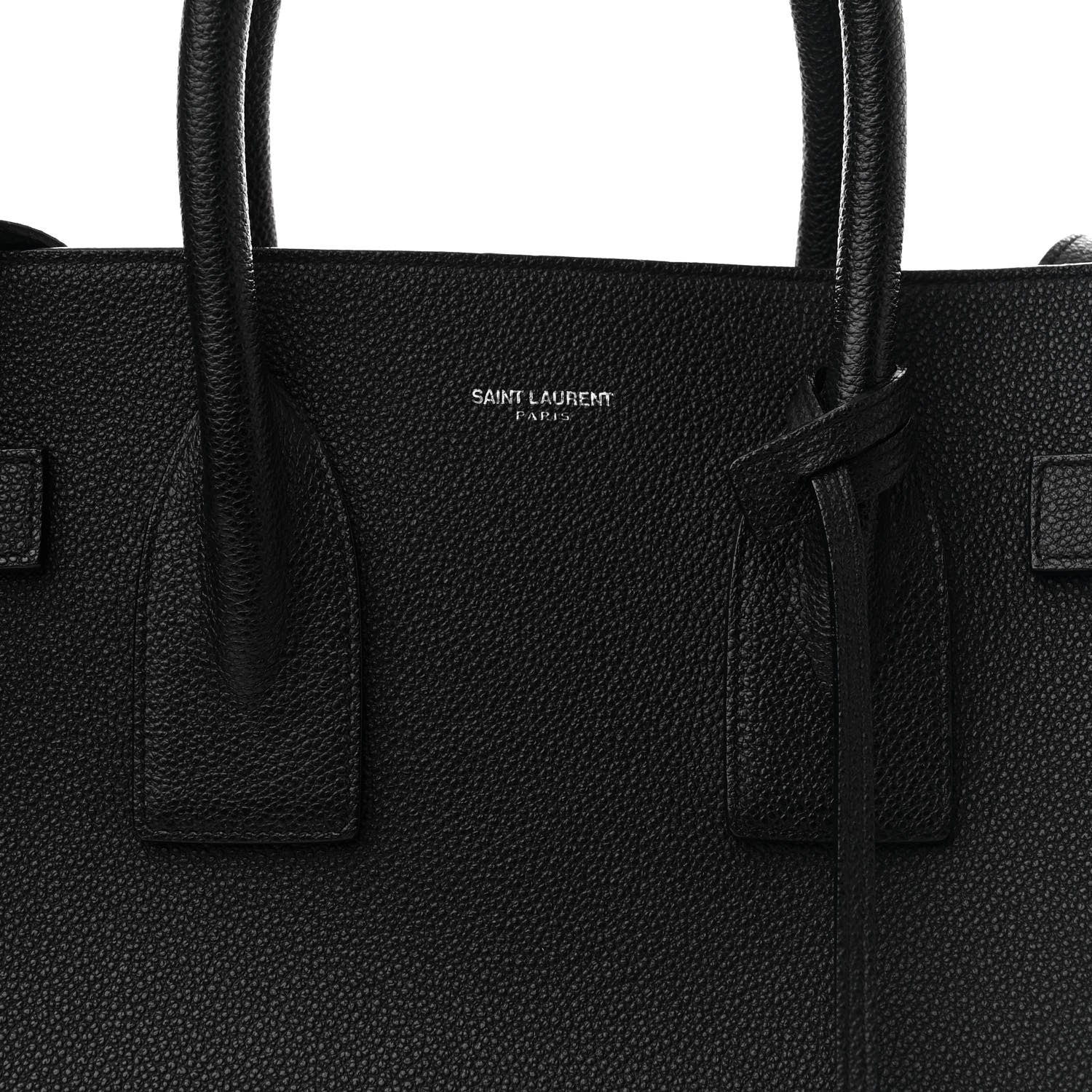 Saint Laurent Calfskin Small Sac De Jour Black 7 of 13