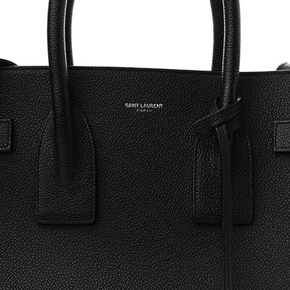Saint Laurent Calfskin Small Sac De Jour Black 7 of 13