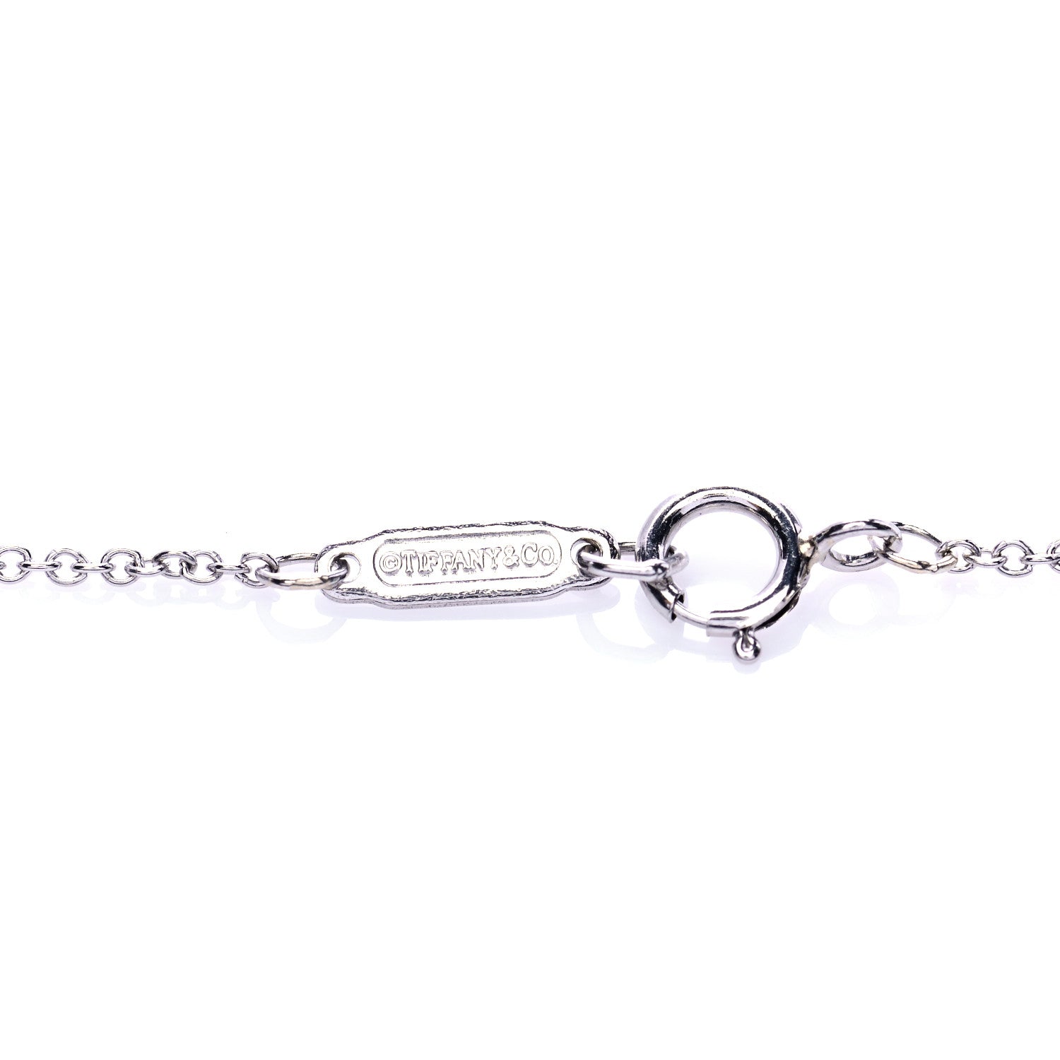 Tiffany Platinum Diamond Medium Victoria Necklace 5 of 7