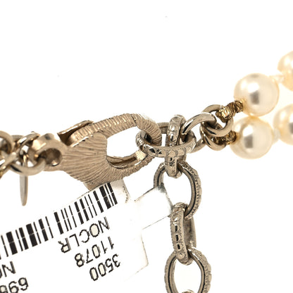 Chanel Graduated Pearl CC Long Necklace 4 of 5