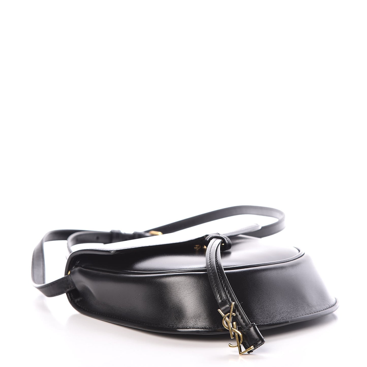 Calfskin Small Datcha Satchel Bag Black