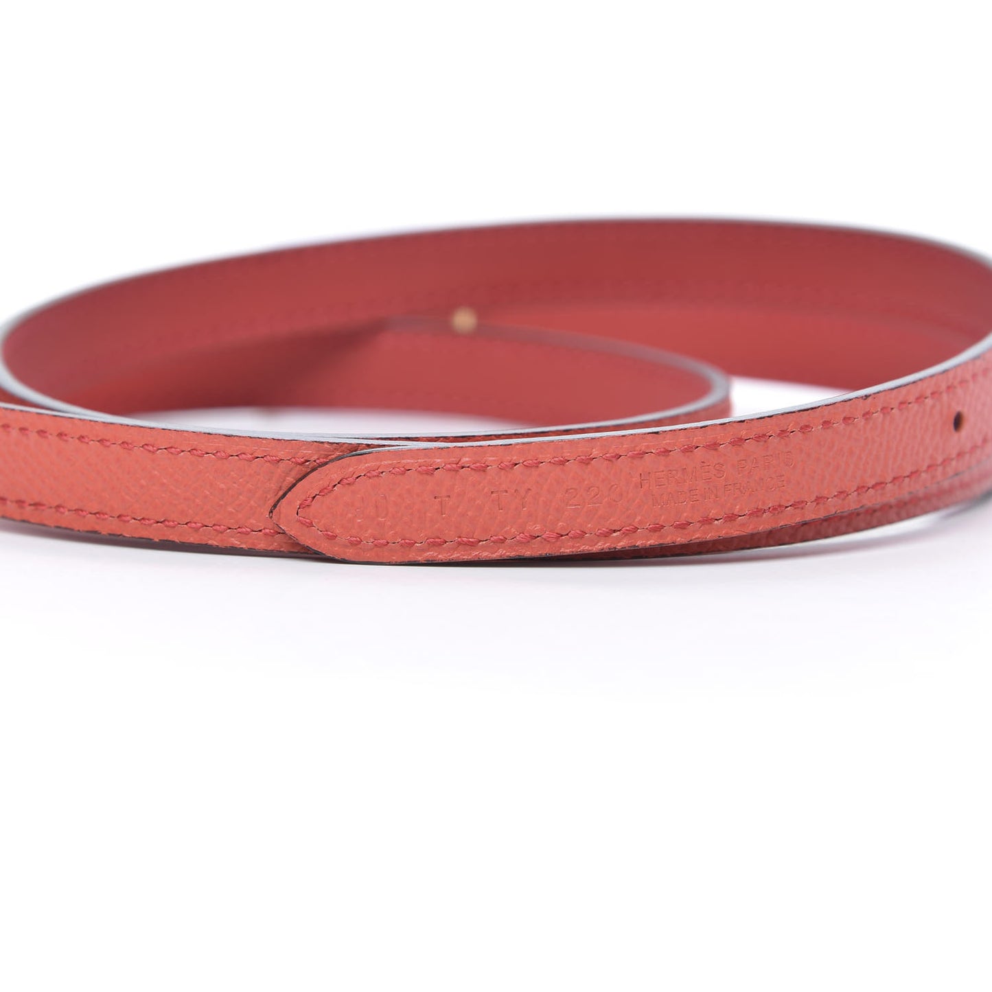 Swift Epsom 13mm Gamma Belt 90 Rose Jaipur Rouge Vif