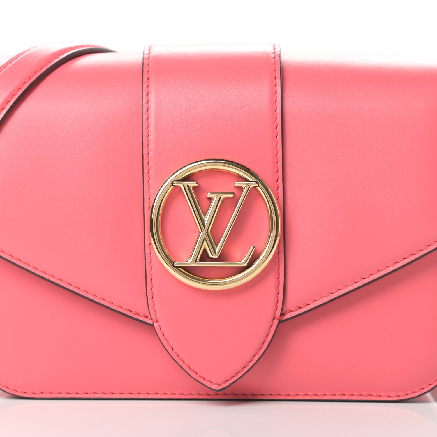 Louis Vuitton Smooth Calfskin LV Pont 9 Dahlia 7 of 9