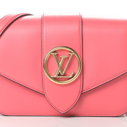 Louis Vuitton Smooth Calfskin LV Pont 9 Dahlia 7 of 9