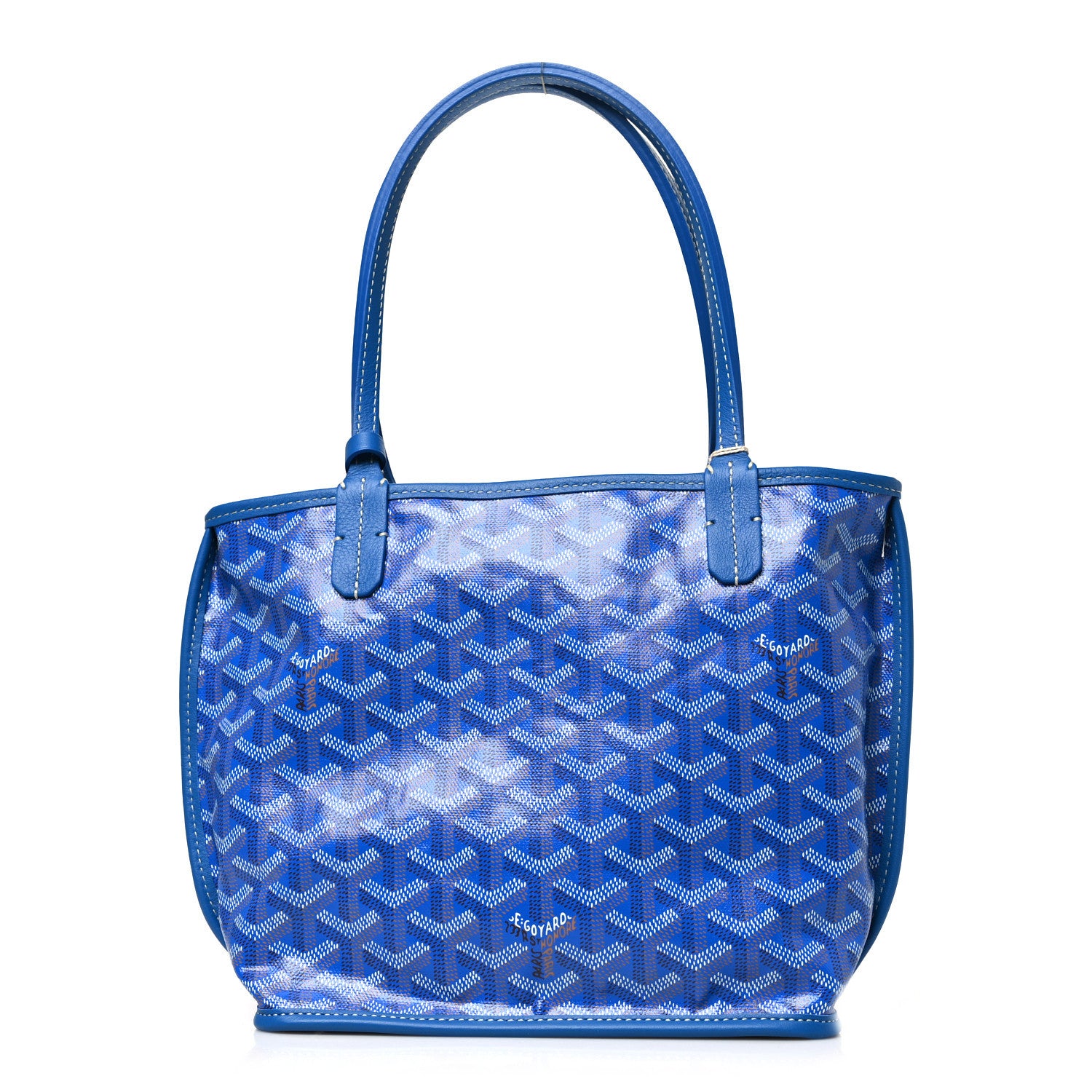 Goyard Goyardine Reversible Mini Anjou Sky Blue 1 of 16