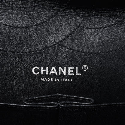 Chanel Distressed Patent Quilted 2.55 Reissue 227 Flap Black 6 of 16