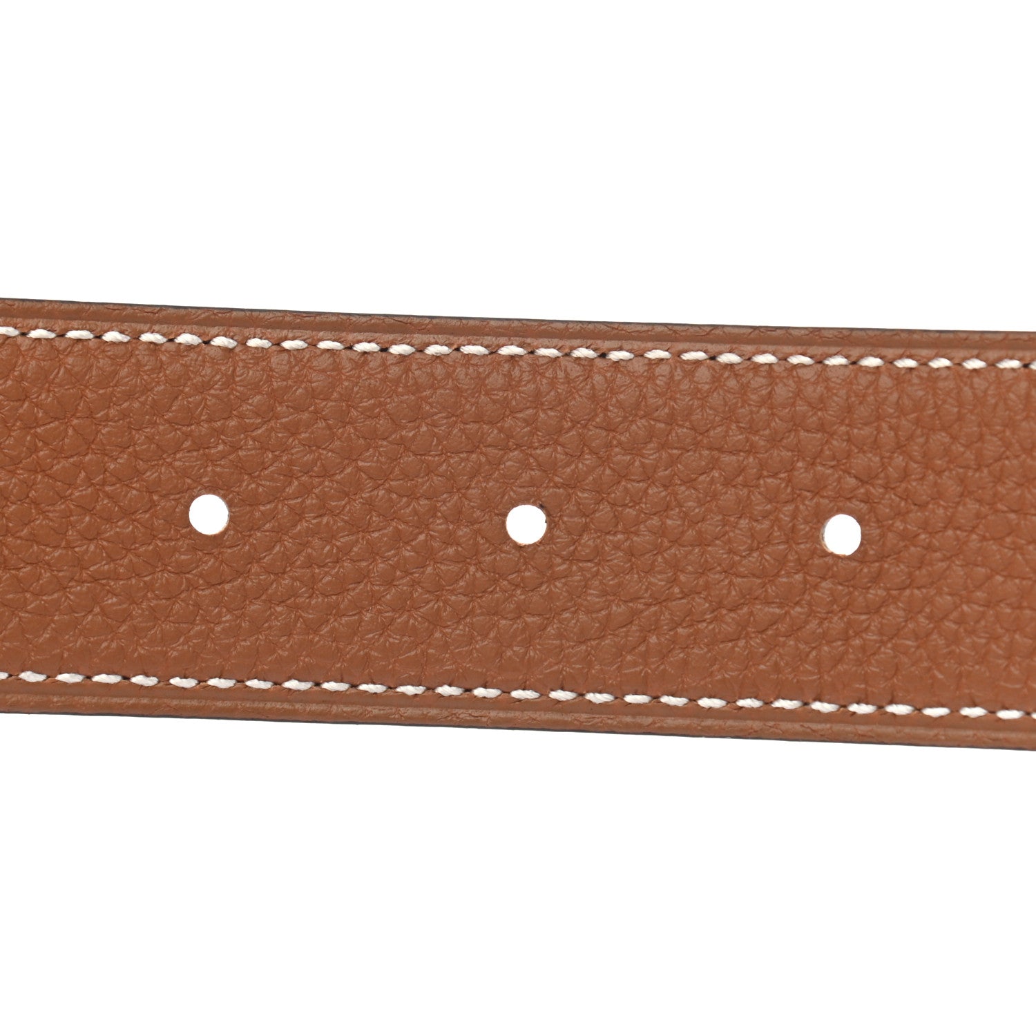 Hermes Swift Togo 32mm H Belt 75 Black Gold 4 of 7