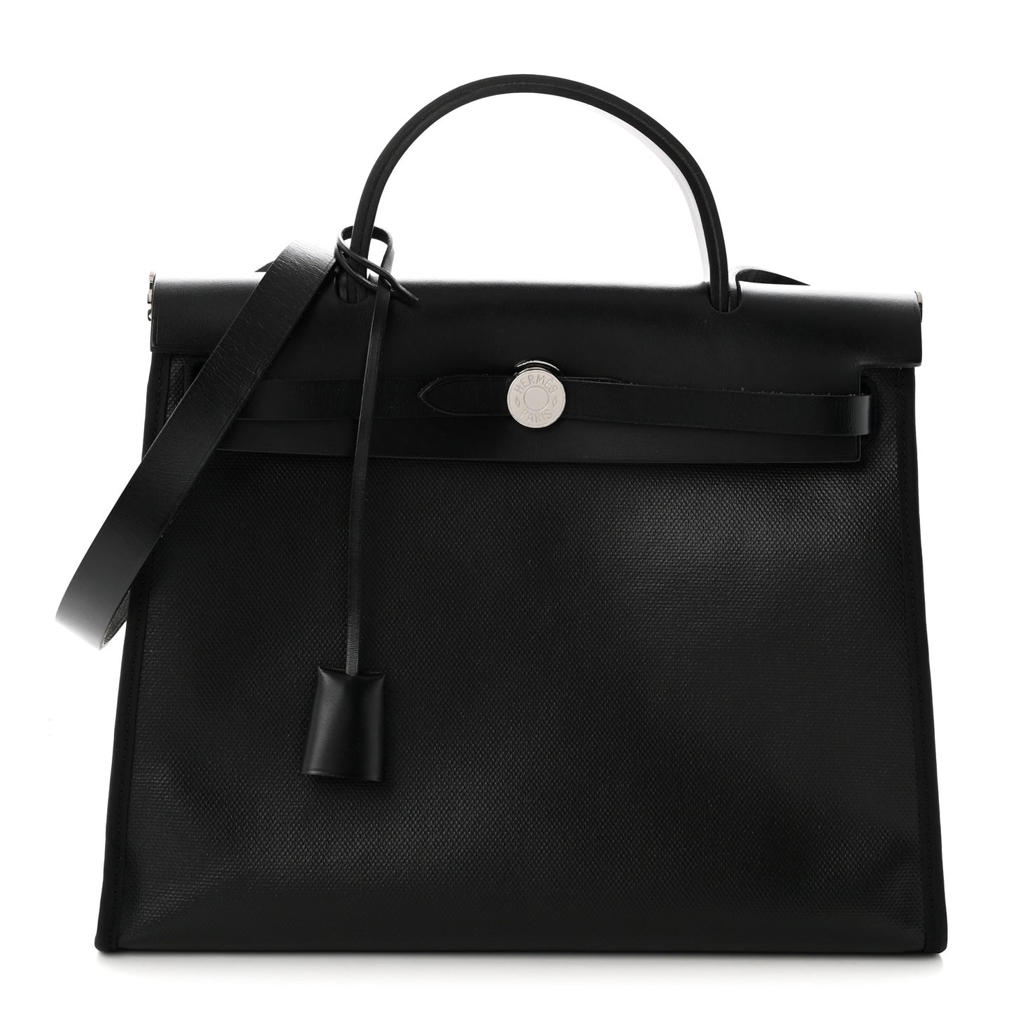 Toile H Berline Vache Hunter Herbag Zip PM 31 Black Ecru