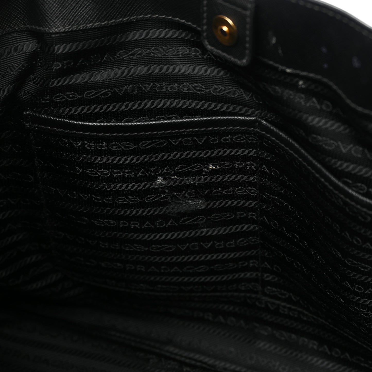 Saffiano Lux Large Tote Black