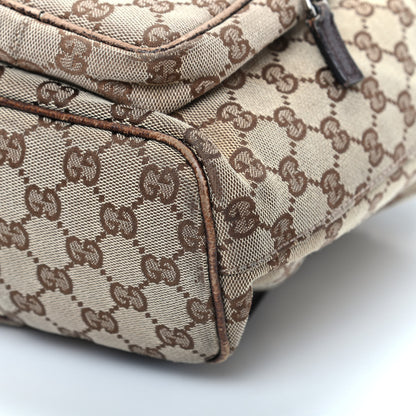 Gucci Monogram Backpack Dark Brown 9 of 11