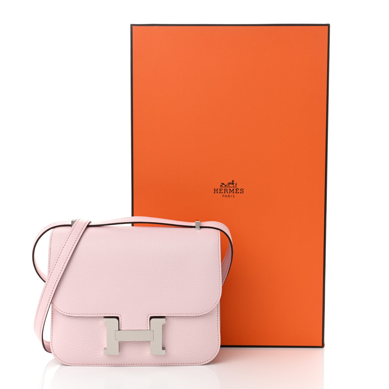 Hermes Chevre Mysore Constance 18 Rose Darling 12 of 12