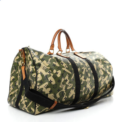 Louis Vuitton Monogramouflage Keepall 55 2 of 11