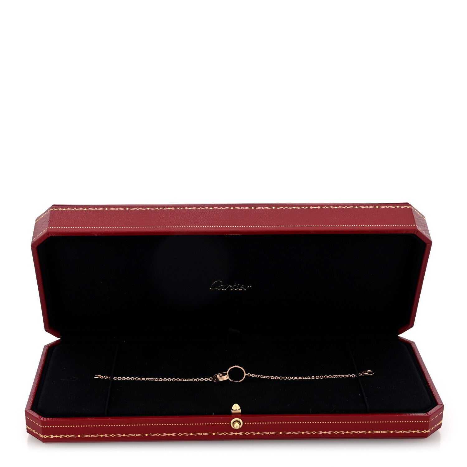 Cartier 18K Pink Gold Interlocking LOVE Bracelet 4 of 4