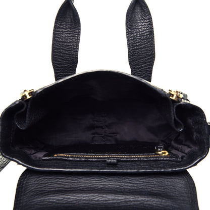 3.1 Phillip Lim Textured Calfskin Mini Pashli Satchel Black 6 of 10