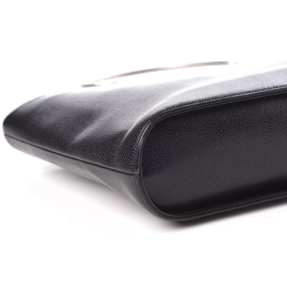 Chanel Caviar Metal Handle Tote Black 10 of 13