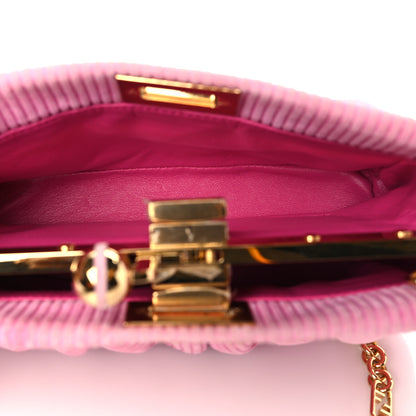 Fendi Camoscio Line Embossed Small Peekaboo Click Bag Lollypop 4 of 5