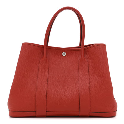 Hermes Vache Country Garden Party 36 MM Rouge Venetian 1 of 11