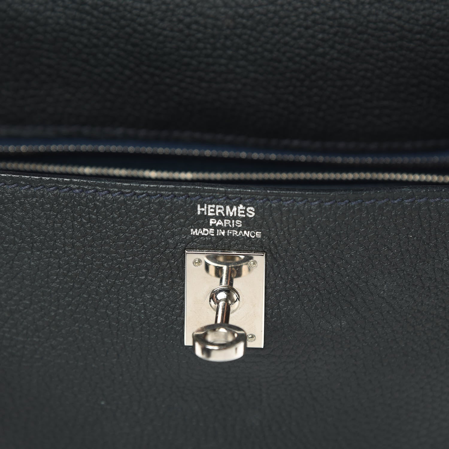 Hermes Togo Kelly Retourne 25 Bleu Ocean 6 of 17