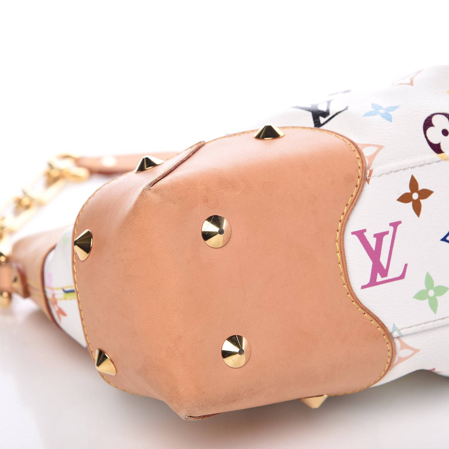 Monogram Multicolor Judy MM White