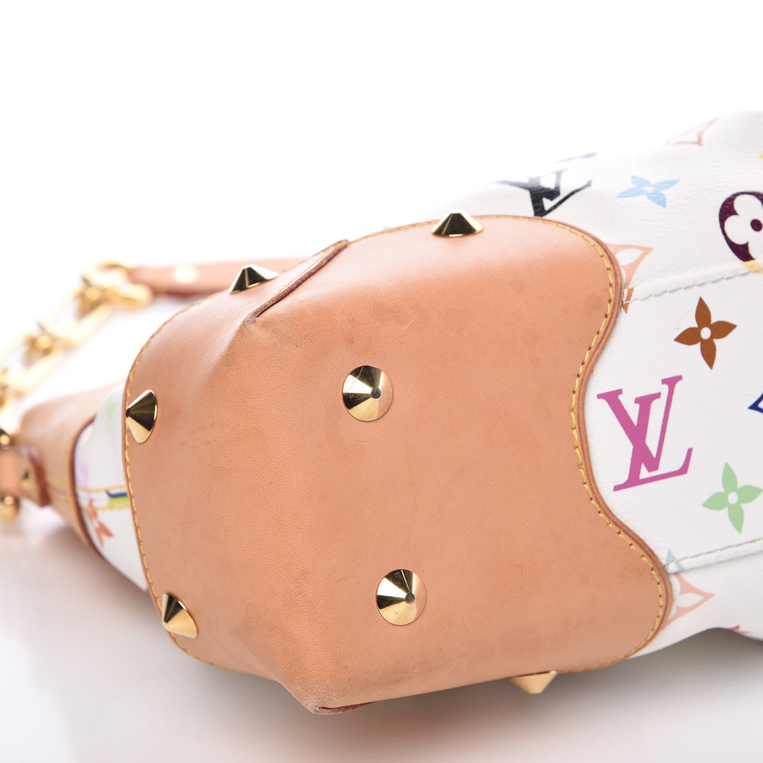Louis Vuitton Monogram Multicolor Judy MM White 12 of 13