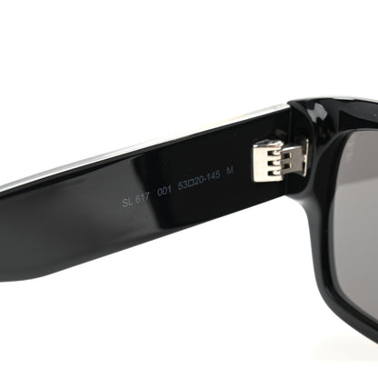 Saint Laurent Acetate SL617 Sunglasses Black 7 of 8