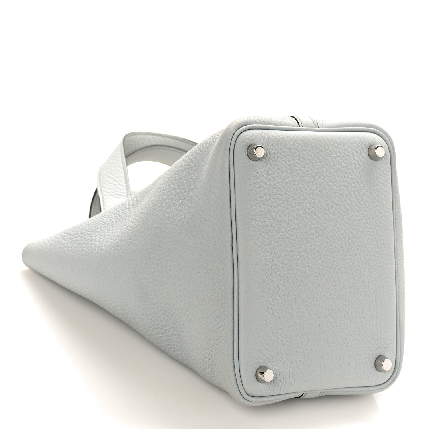 Hermes Taurillon Clemence Picotin Lock 18 PM Bleu Pale 4 of 7