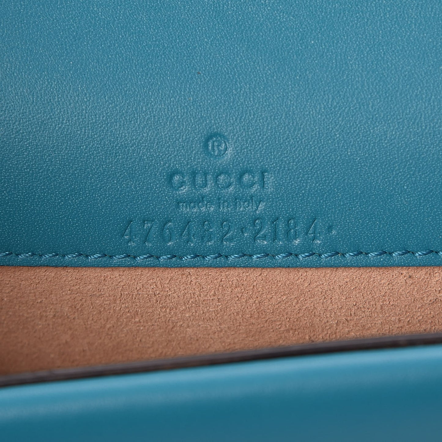 Velvet Super Mini Dionysus Shoulder Bag Pavone Cyan