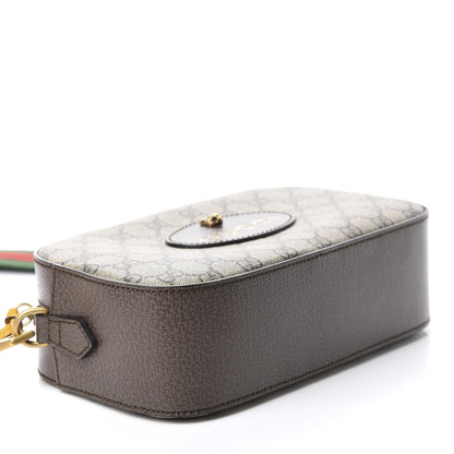Gucci GG Supreme Monogram Web Neo Vintage Shoulder Bag Beige New Acero Crop 3 of 10