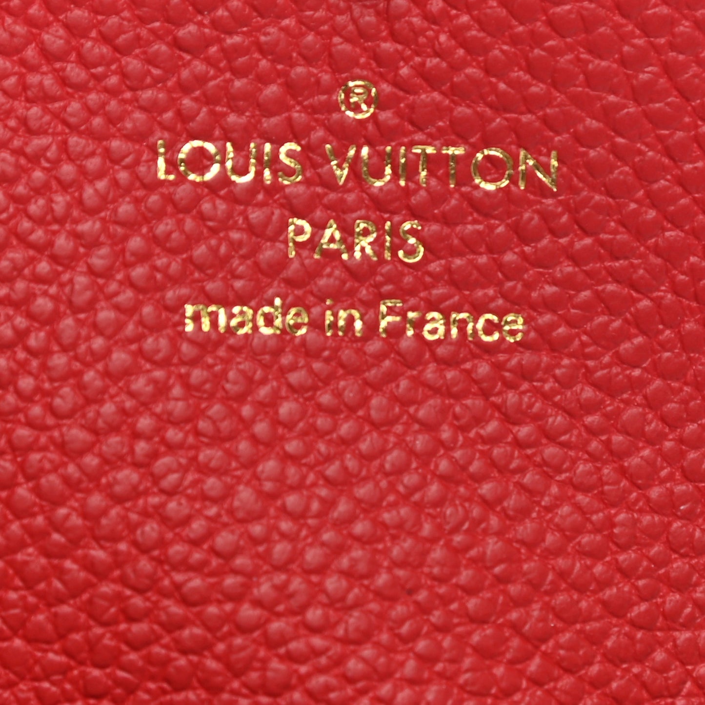 Empreinte Key Pouch Cherry