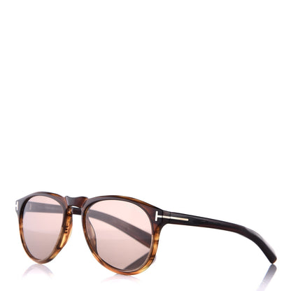 Tom Ford Flynn Round Sunglasses TF291 Havana 1 of 8
