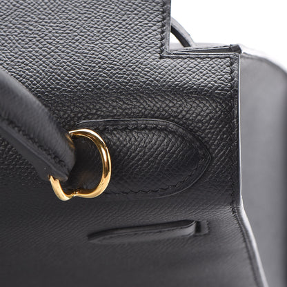 Hermes Epsom Kelly Sellier 28 Black 34 of 39