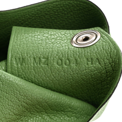 Hermes Chevre Mysore Calvi Card Case Vert Criquet 7 of 9