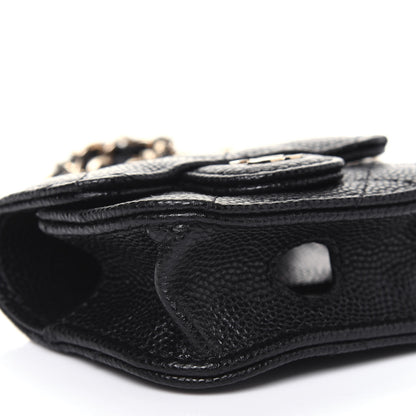 Chanel Caviar Quilted Airpods Pro Case Black 9 of 13