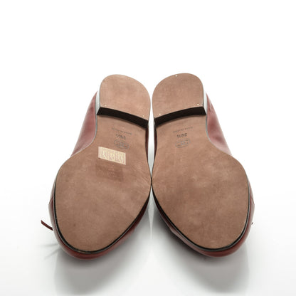 Chanel Lambskin Cap Toe Ballerina Flats 39.5 Bordeaux 5 of 7