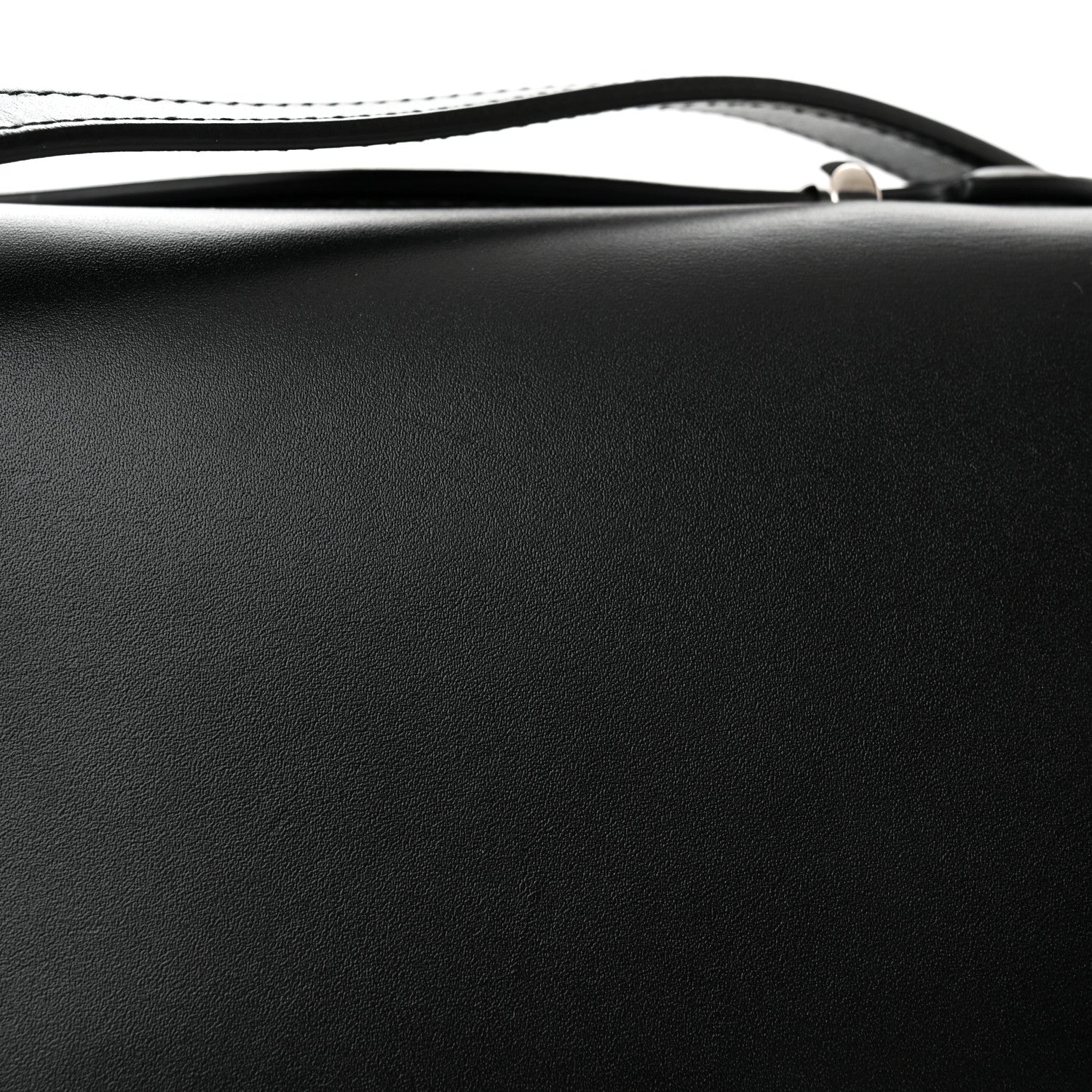 Gucci Senna Calfskin Petite GG Top Handle Shoulder Bag Black 10 of 10