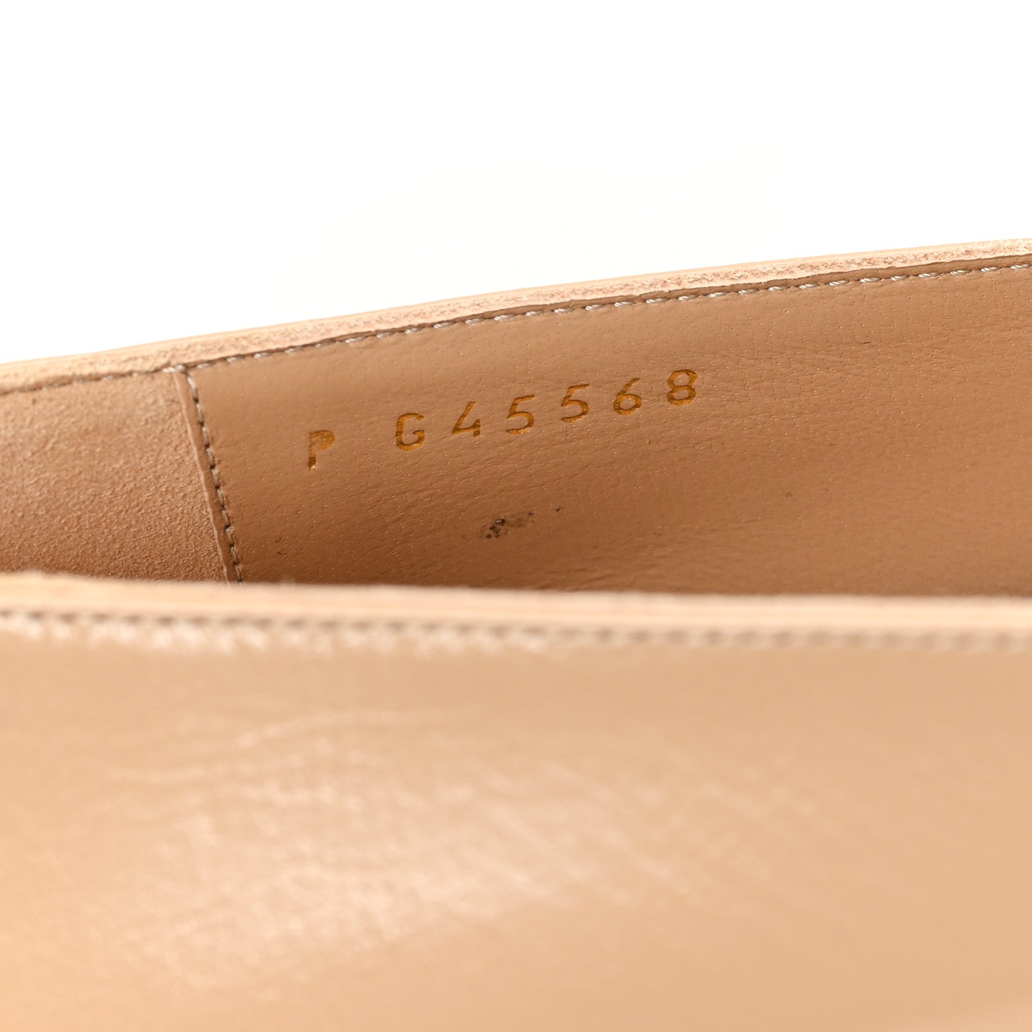 Chanel Crinkled Calfskin Chain CC Mocassin Loafers  39 Beige 9 of 9