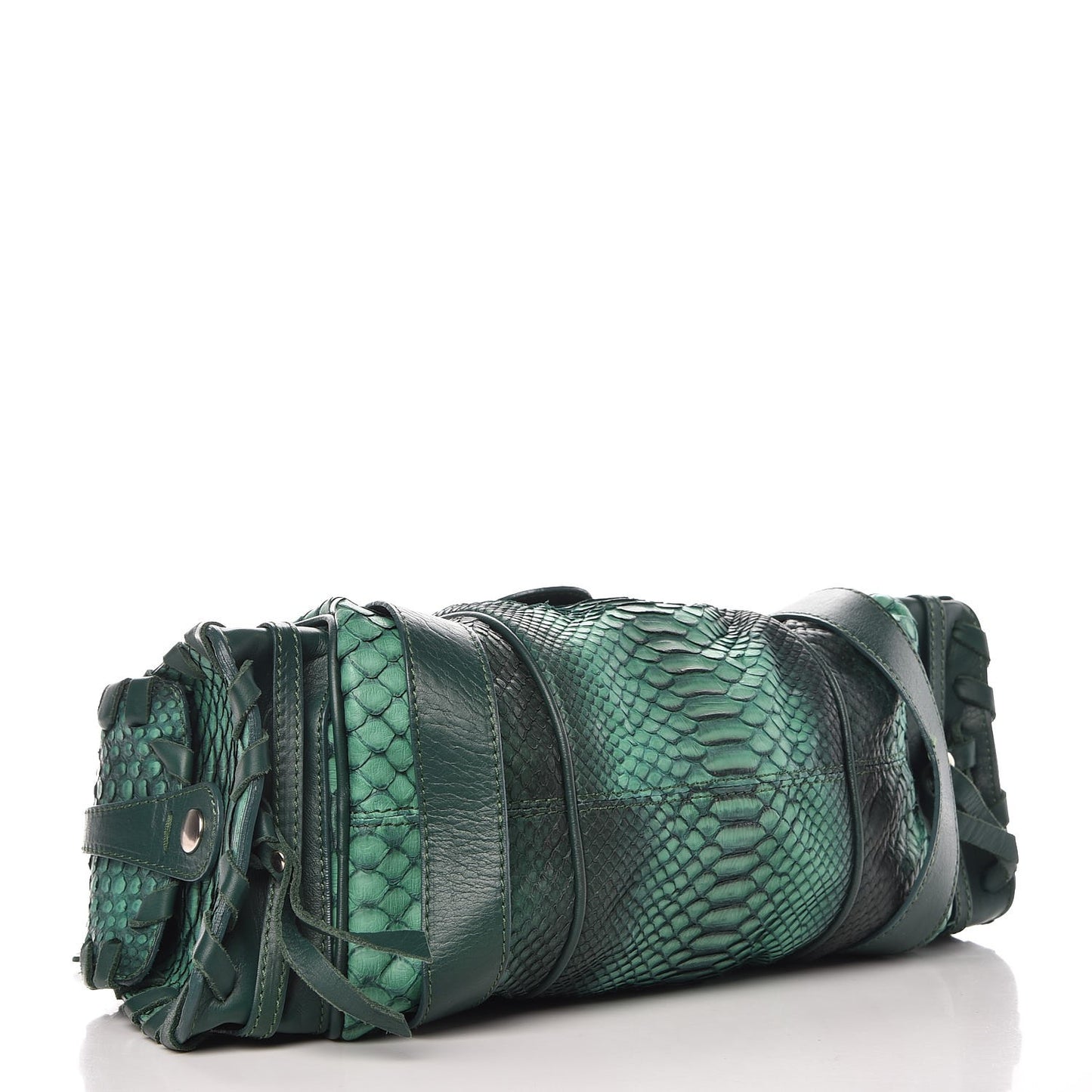 Python Silverado Shoulder Bag Emerald