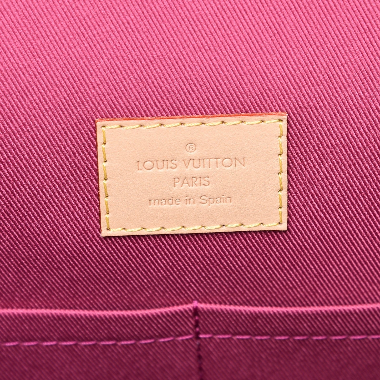 Monogram Cluny BB Bordeaux Fuchsia