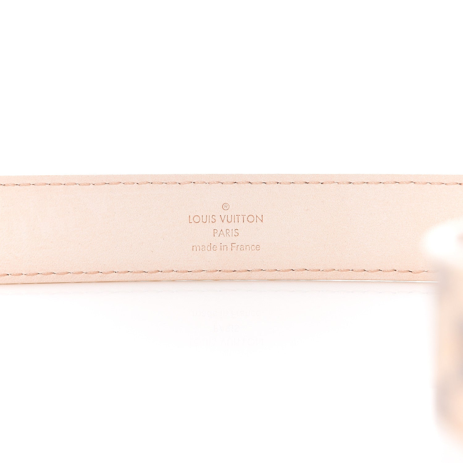 Louis Vuitton Damier Azur 25mm Belt 90 36 5 of 9