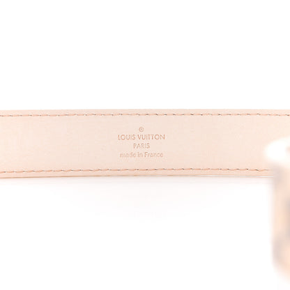 Louis Vuitton Damier Azur 25mm Belt 90 36 5 of 9
