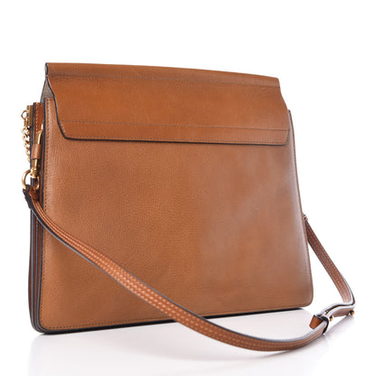 Chloe Goatskin Medium Faye Shoulder Bag Caramel 3 of 7