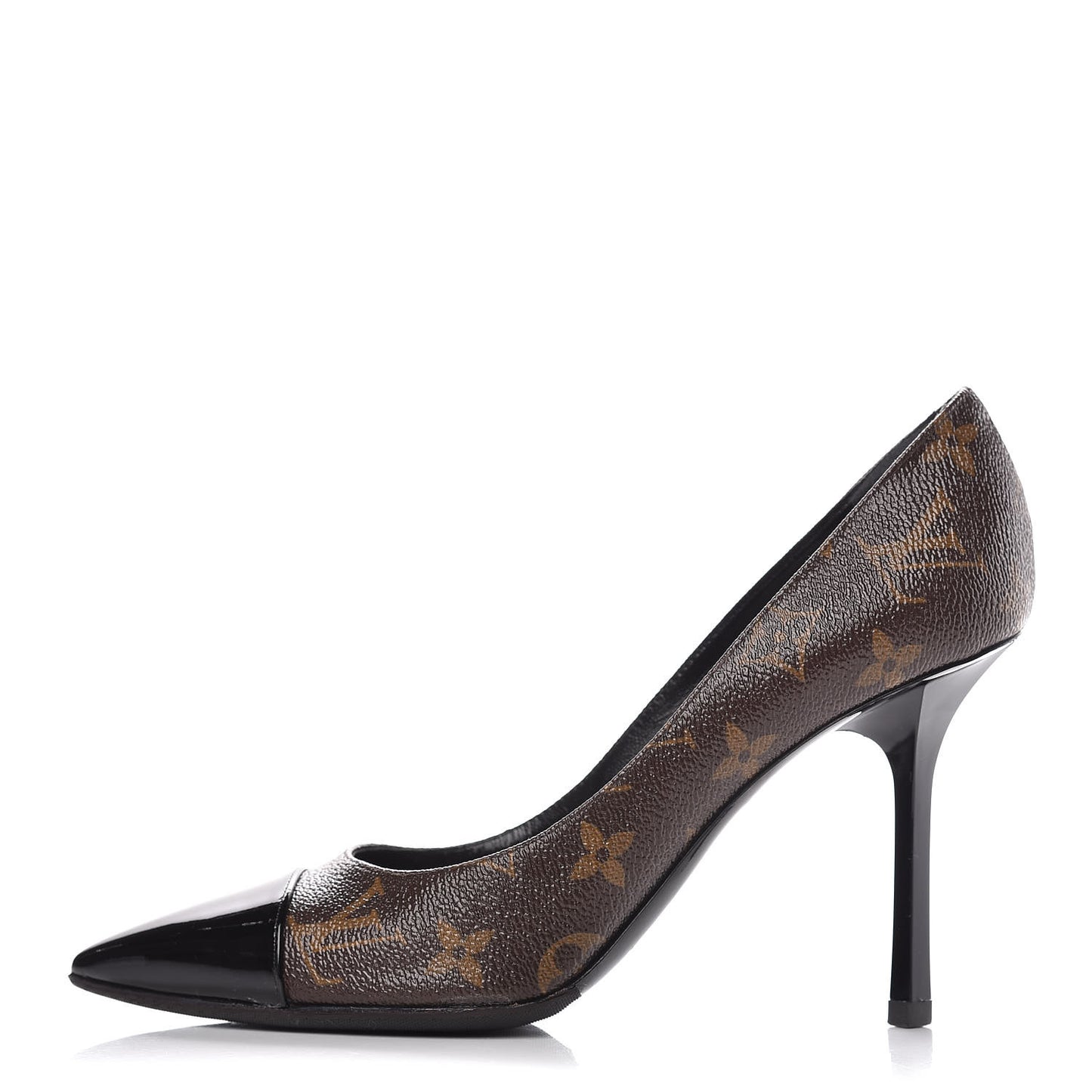 Patent Monogram Fetish Pumps 38