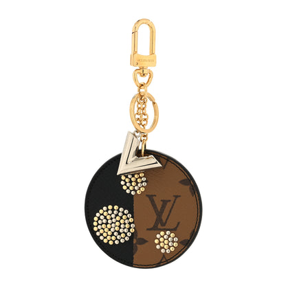 Louis Vuitton Reverse Monogram Night Lights Bag Charm Key Ring 1 of 4