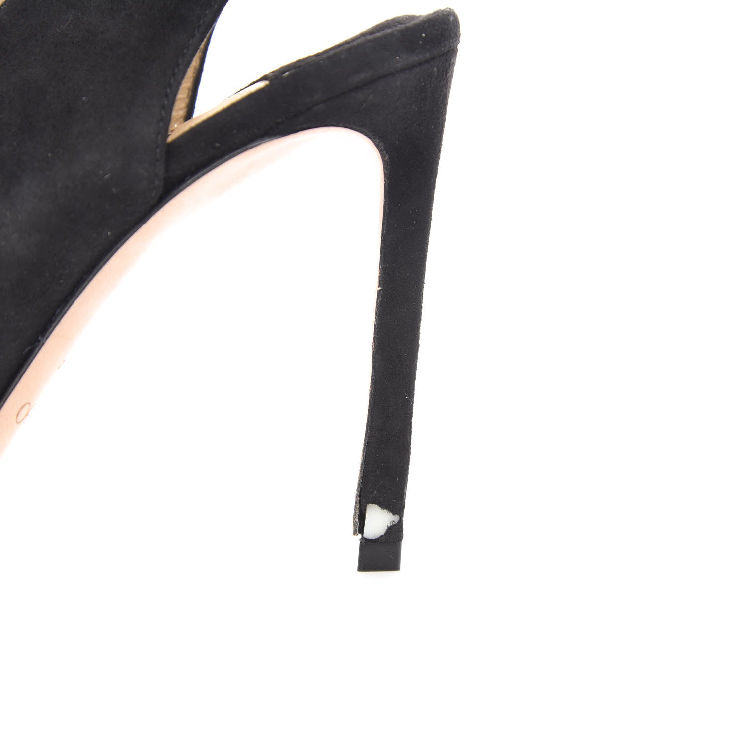 Jimmy Choo Suede Shar 100 Pumps 36 Black 11 of 11