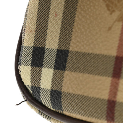 Burberry Haymarket Check Studded Barrel Bag Chocolate 12 of 12